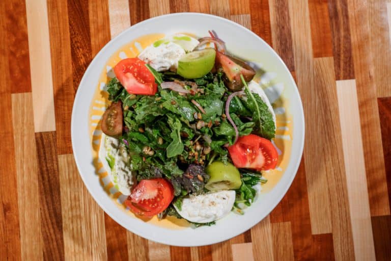Heirloom Tomato and Burrata Salad