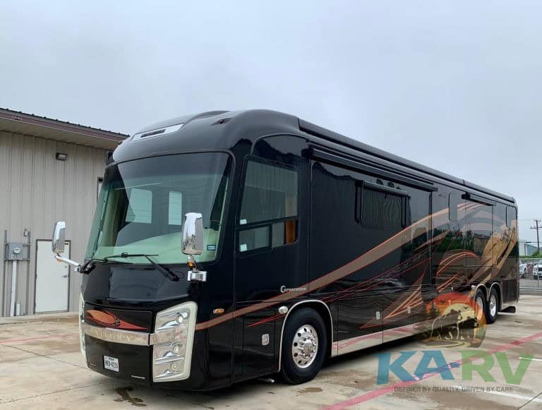Luxury 2016 Entegra Cornerstone 45B motorhome for sale.