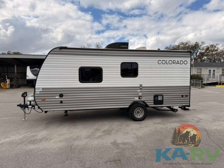 Reliable travel trailer ideal for outdoor adventures and camping.