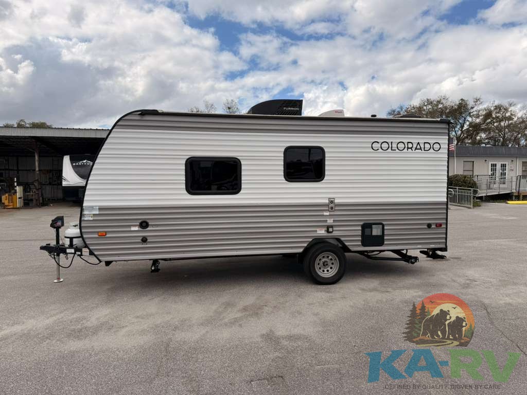 Reliable travel trailer ideal for outdoor adventures and camping.