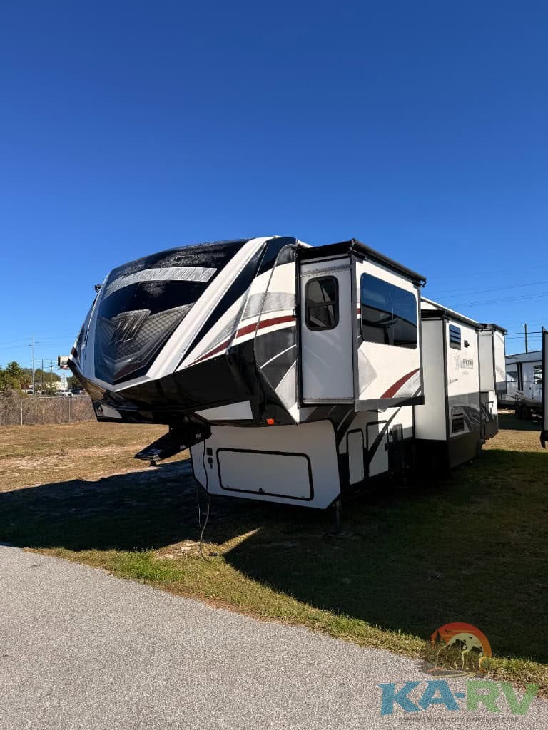 Luxury RV for Optima travel and camping adventures.