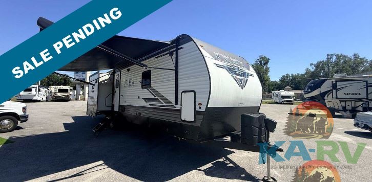 2023 Forest River Palomino Puma 32BHFS travel trailer for sale.