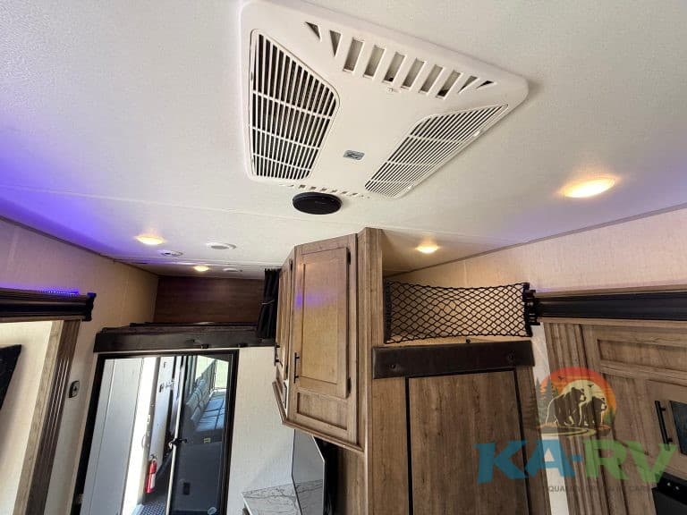 Air conditioner installed in 2021 Forest River Cherokee Wolf Pack 325PACK13.