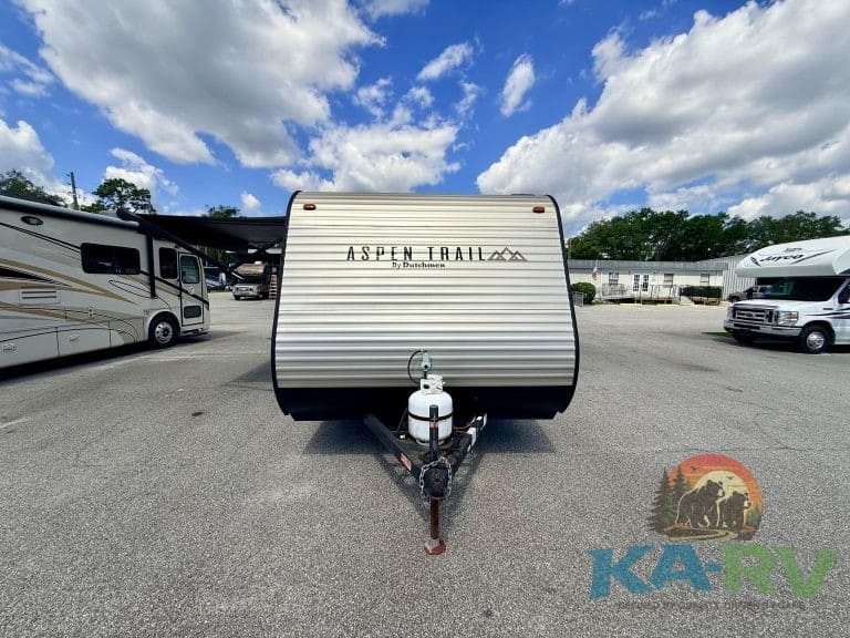 Travel trailer repair services at KA RV Repair specializing in Optima RVs.