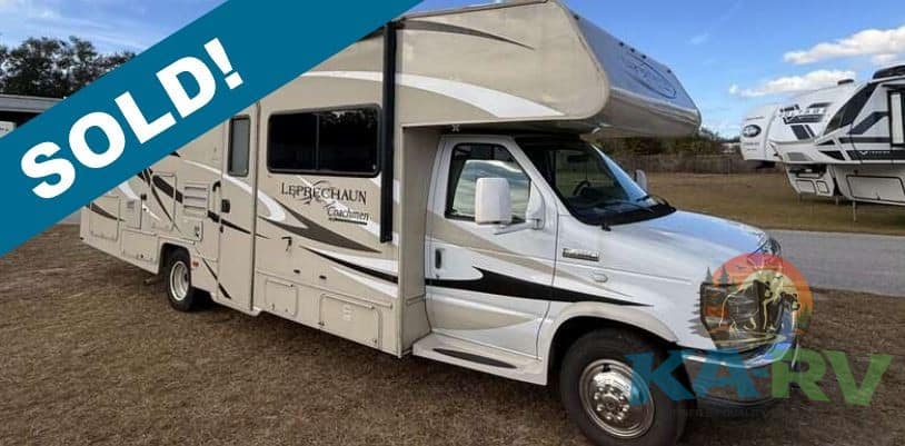 Sold 2015 Coachmen Leprechaun 280DS motorhome for sale.