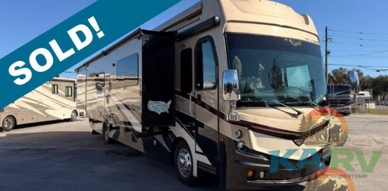 2018 Fleetwood Discovery 39F motorhome for sale at Karv Repair.