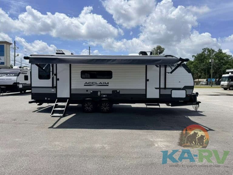 2026 Acclaim 2500RD travel trailer parked outdoors with blue sky.