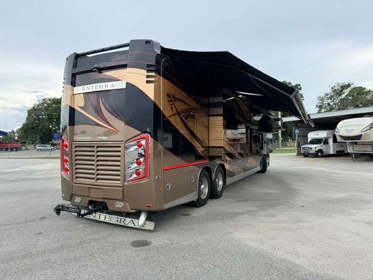 Luxury 2016 Entegra Cornerstone 45B motorhome for sale.