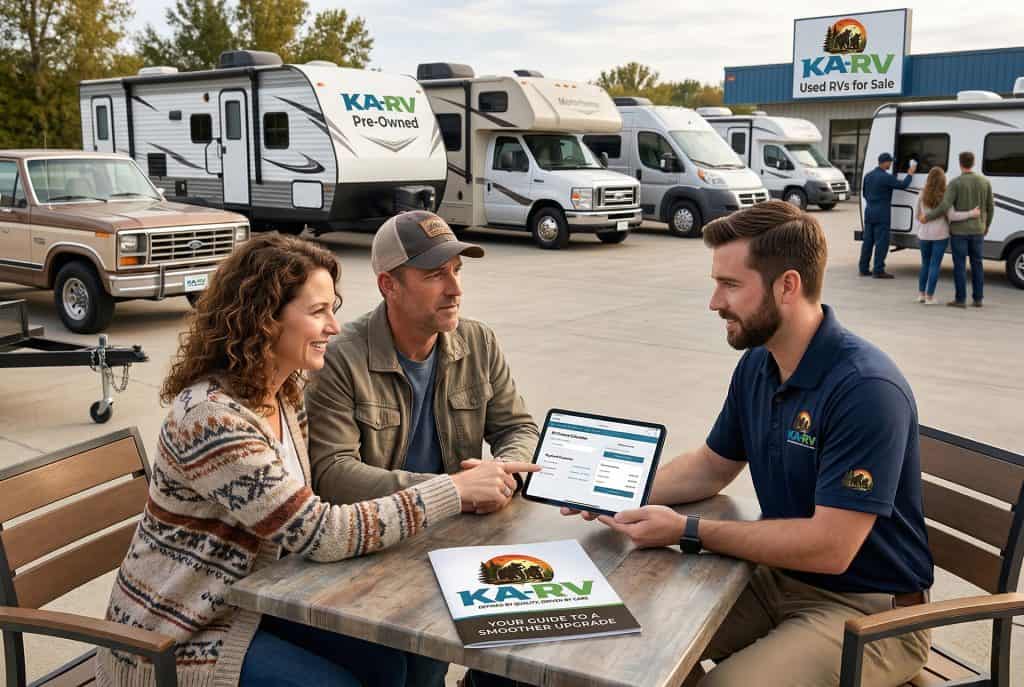 Used RVs for Sale at KA RV Repair dealership.
