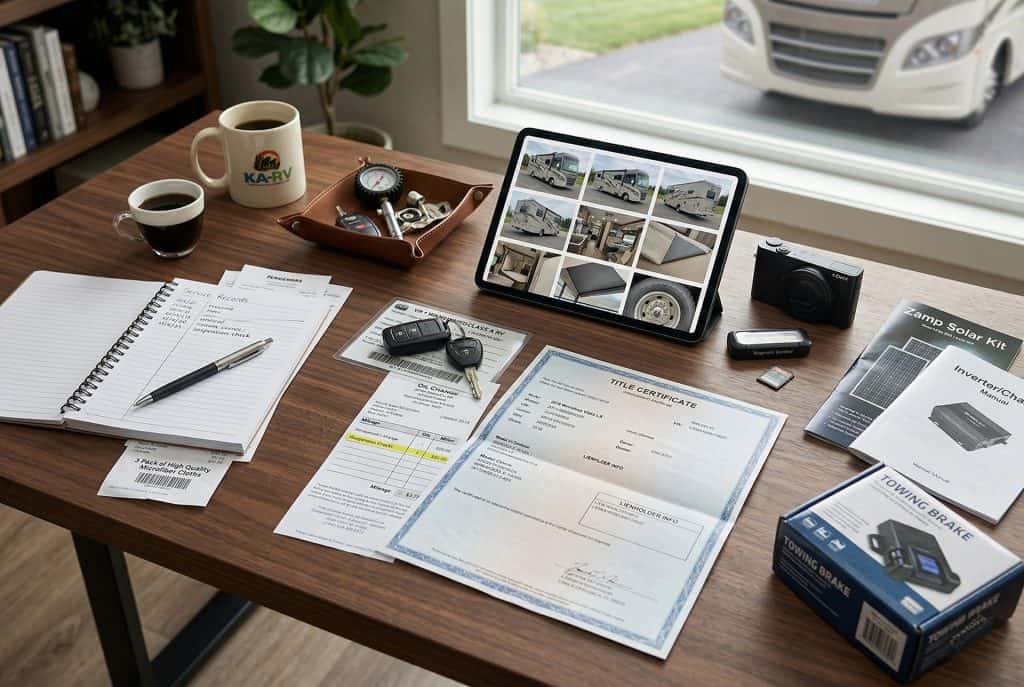 RV Trade Appraisal for Repair and Maintenance Needs.