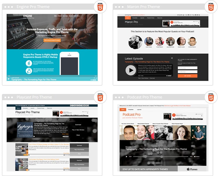 wordpress theme for podcast