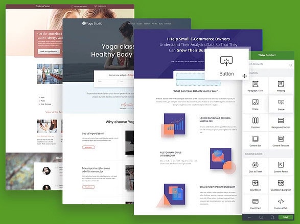 theme builder vs page builder