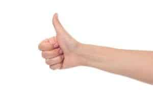 thumbs up