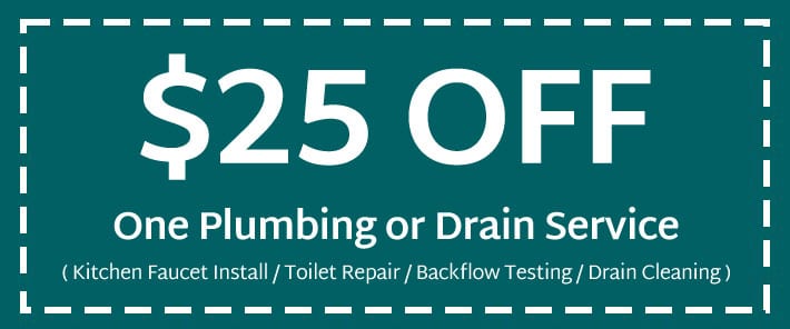 one plumbing drain coupon