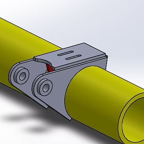 axle spring bracket