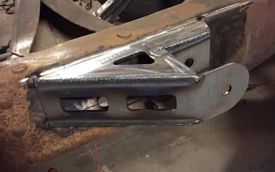 custom fabricated frame bracket