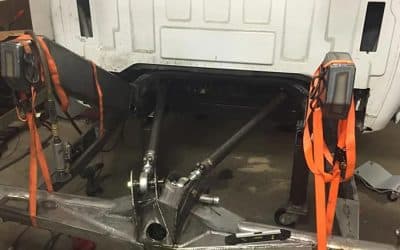 rear axle and suspension of family huckster2