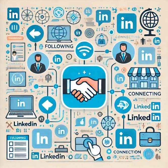 The Distinction Between Following and Connecting on LinkedIn