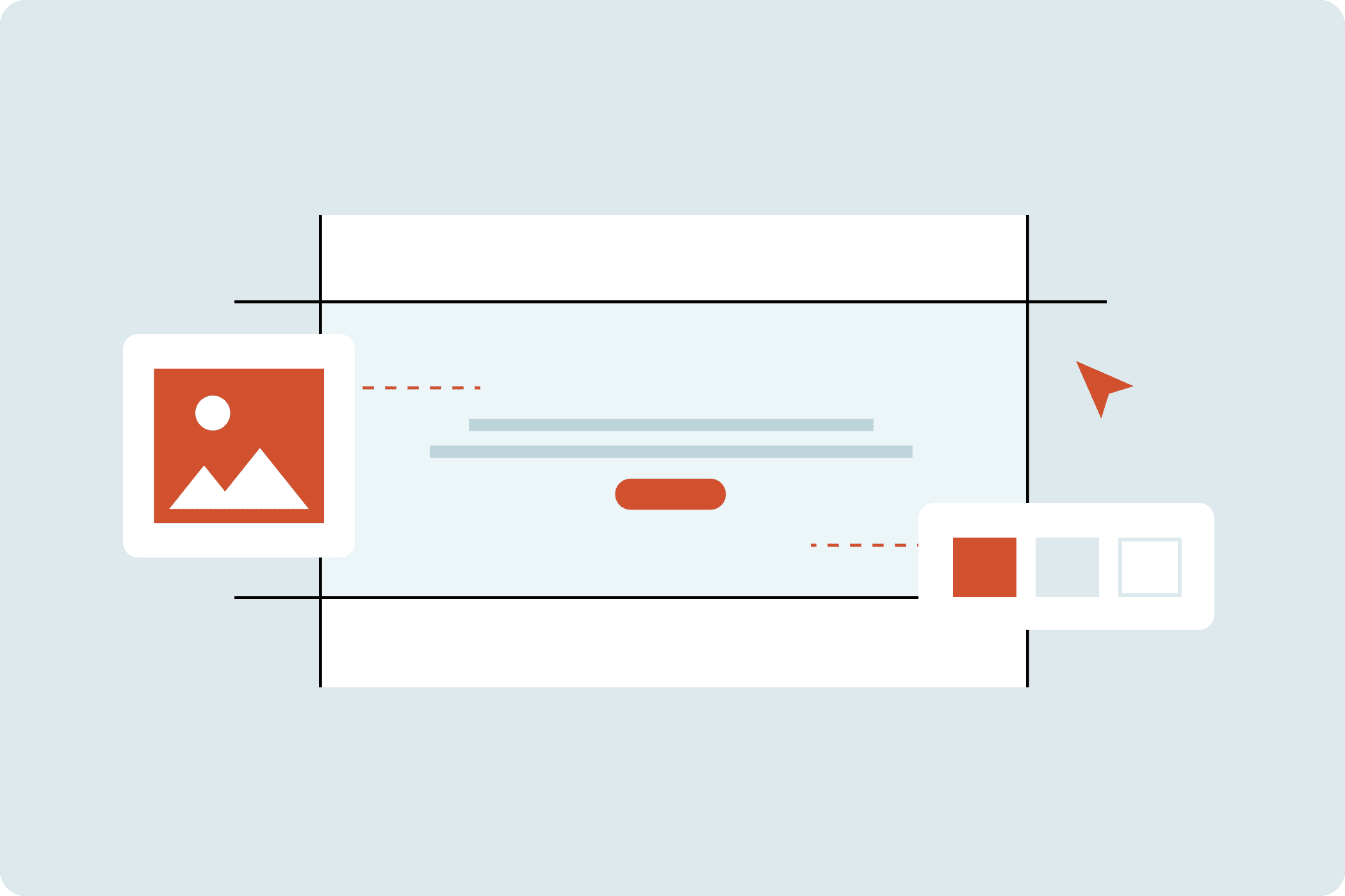 Innovatieve design , ontworpen door een digital agency
