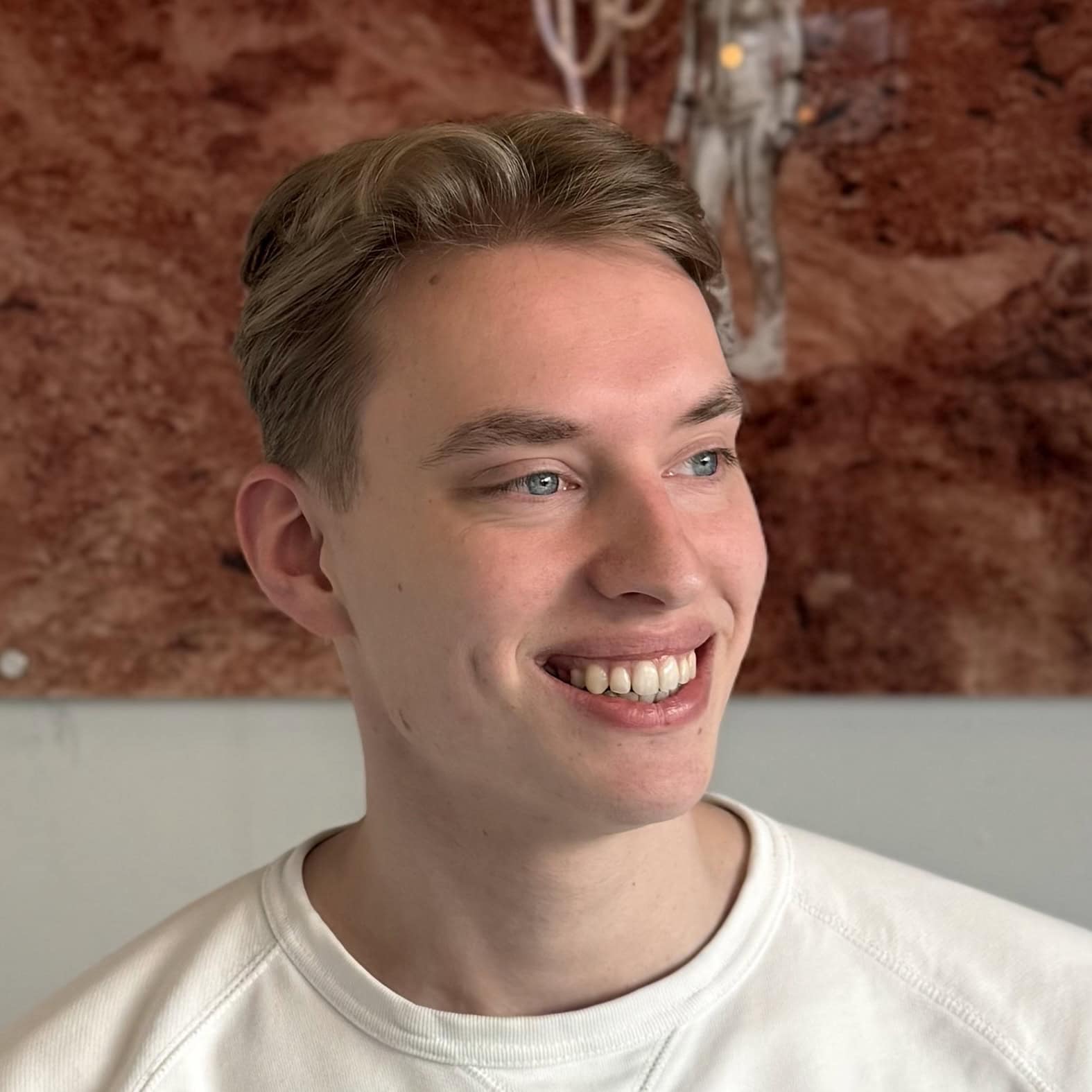 Sander, een UX-ontwerper bij Mars