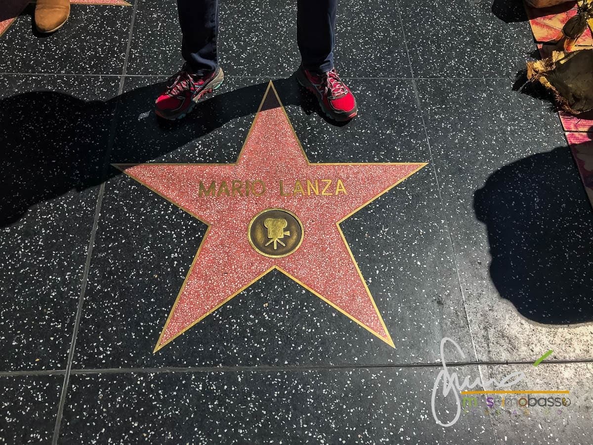 Stella sulla Walk of Fame Hollywood Los Angeles