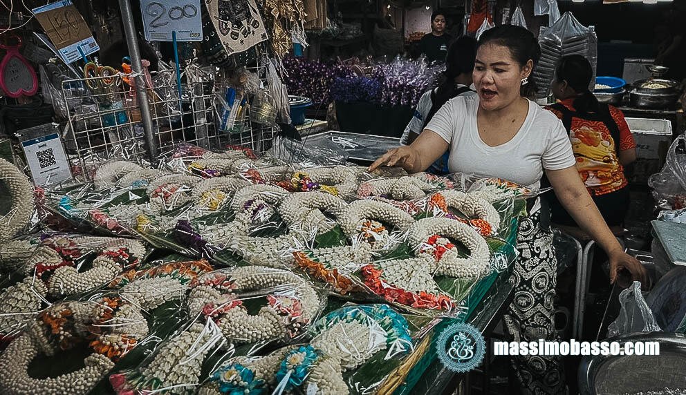 Mercato Dei Fiori Di Pak Khlong Talat