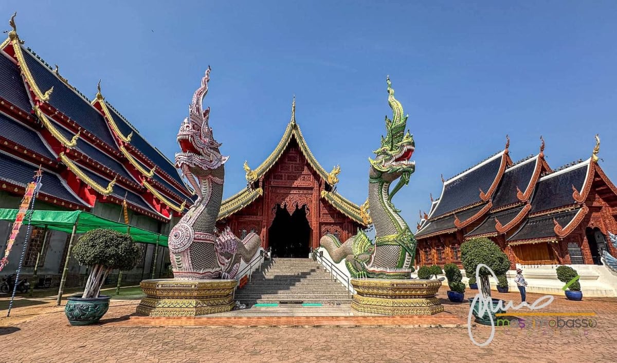 Wat Ban Den - Wat Bandensali Si Mueang Kaen - Edificio in Teak