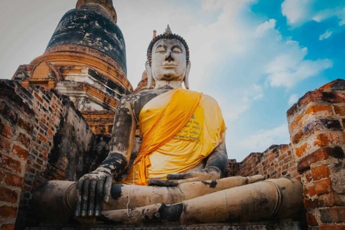 Buddha in Bhumisparsha Mudra - Ayutthaya