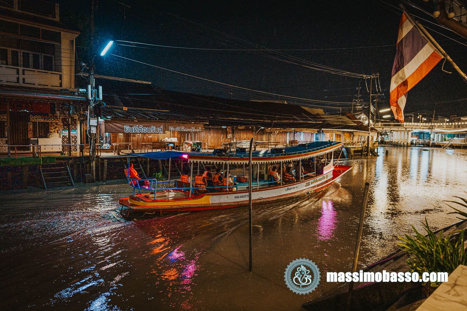 Gita In Barca Di Sera Al Amphawa Floating Market - Mercato Galleggiante Di Amphawa