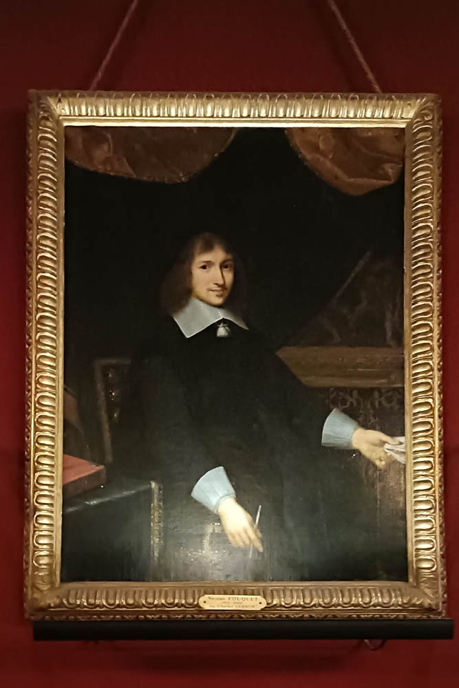 Interno E Arredi Del Castello Di Vaux Le Vicomte