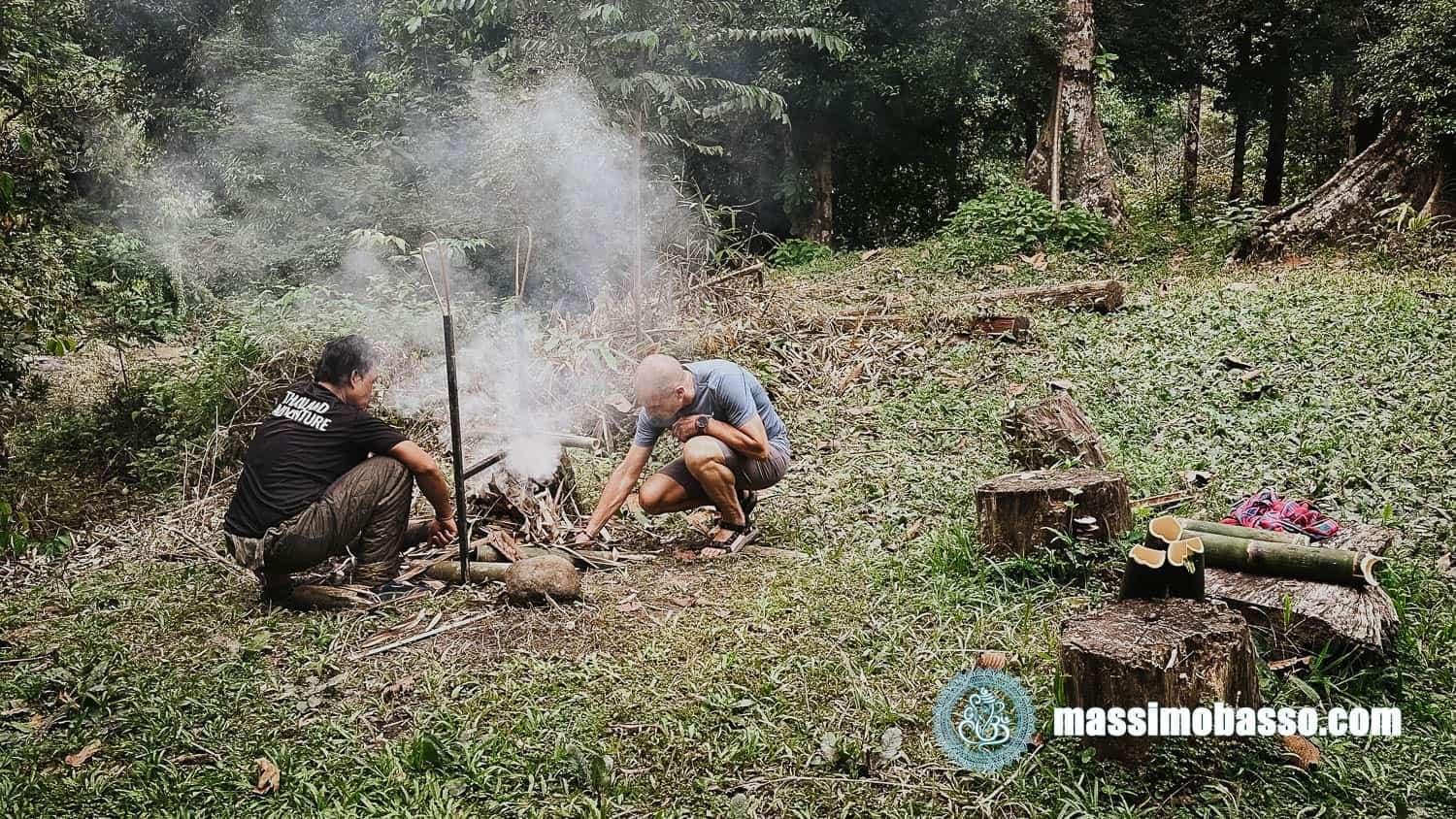 Khao Sok National Park - Thailandia - Imparo A Cucinare Nel Bambù