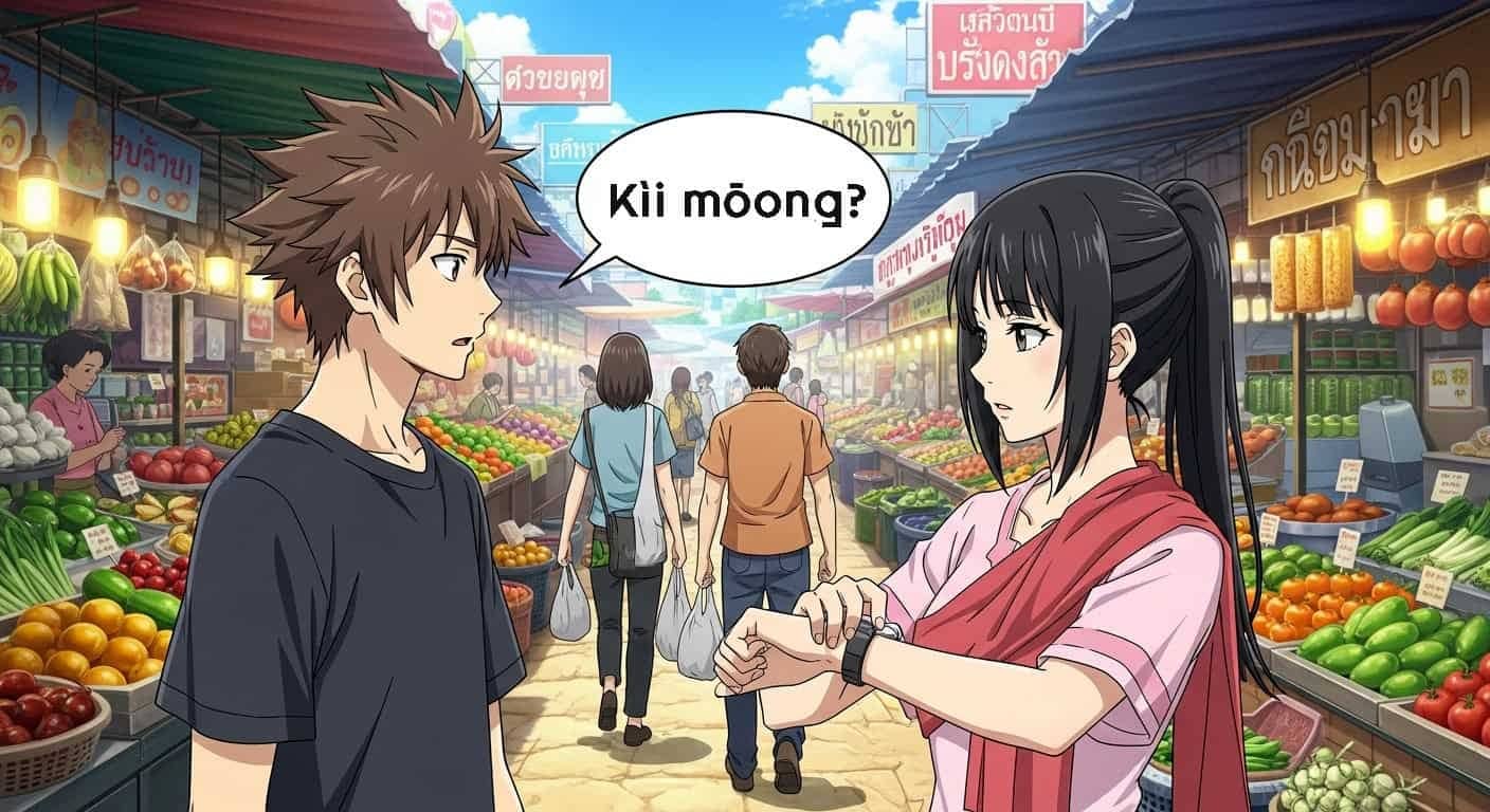 Chiedere Le Ore In Thai