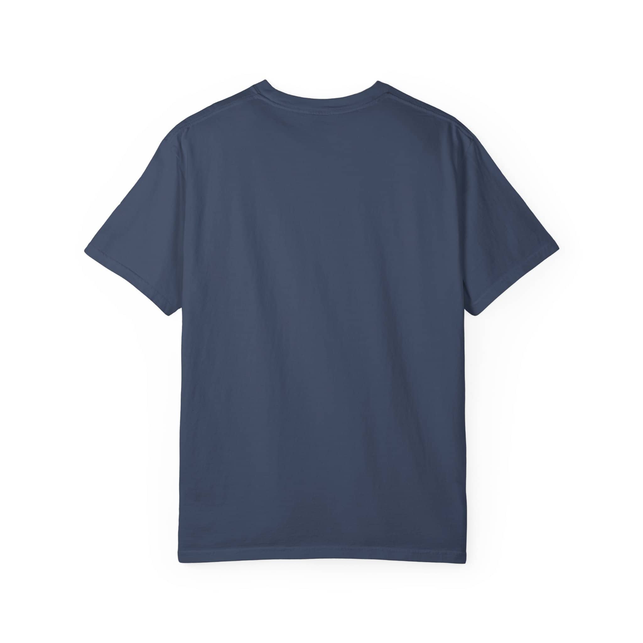 Plain navy blue T-shirt from Michigrown with no visible logo or design.