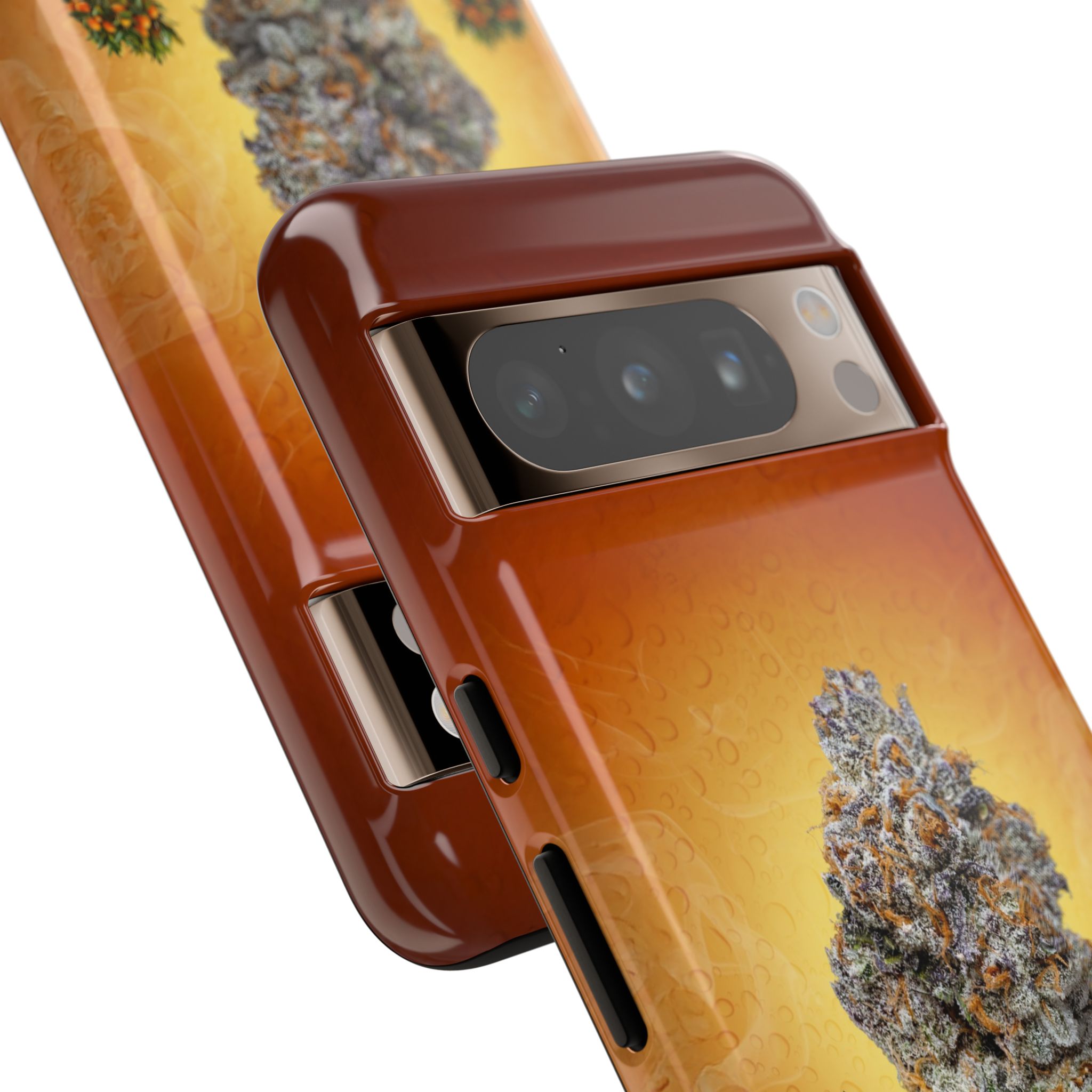 GELONADE phone case with cannabis leaf design for Samsung Galaxy.