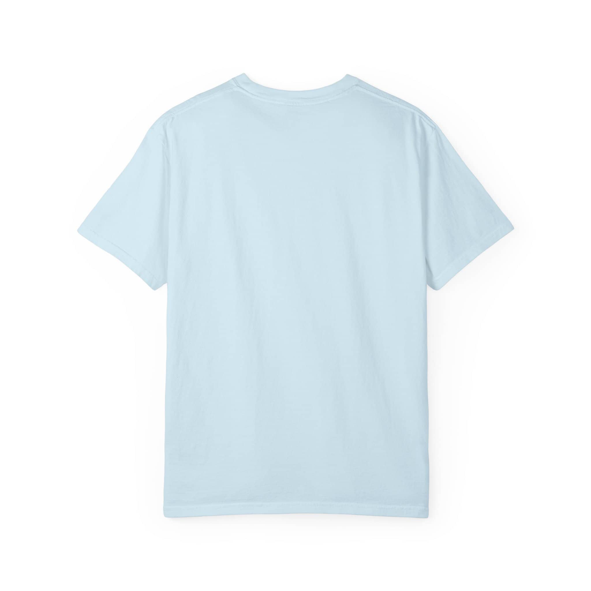 Light blue Roxberry TEE shirt on plain background.