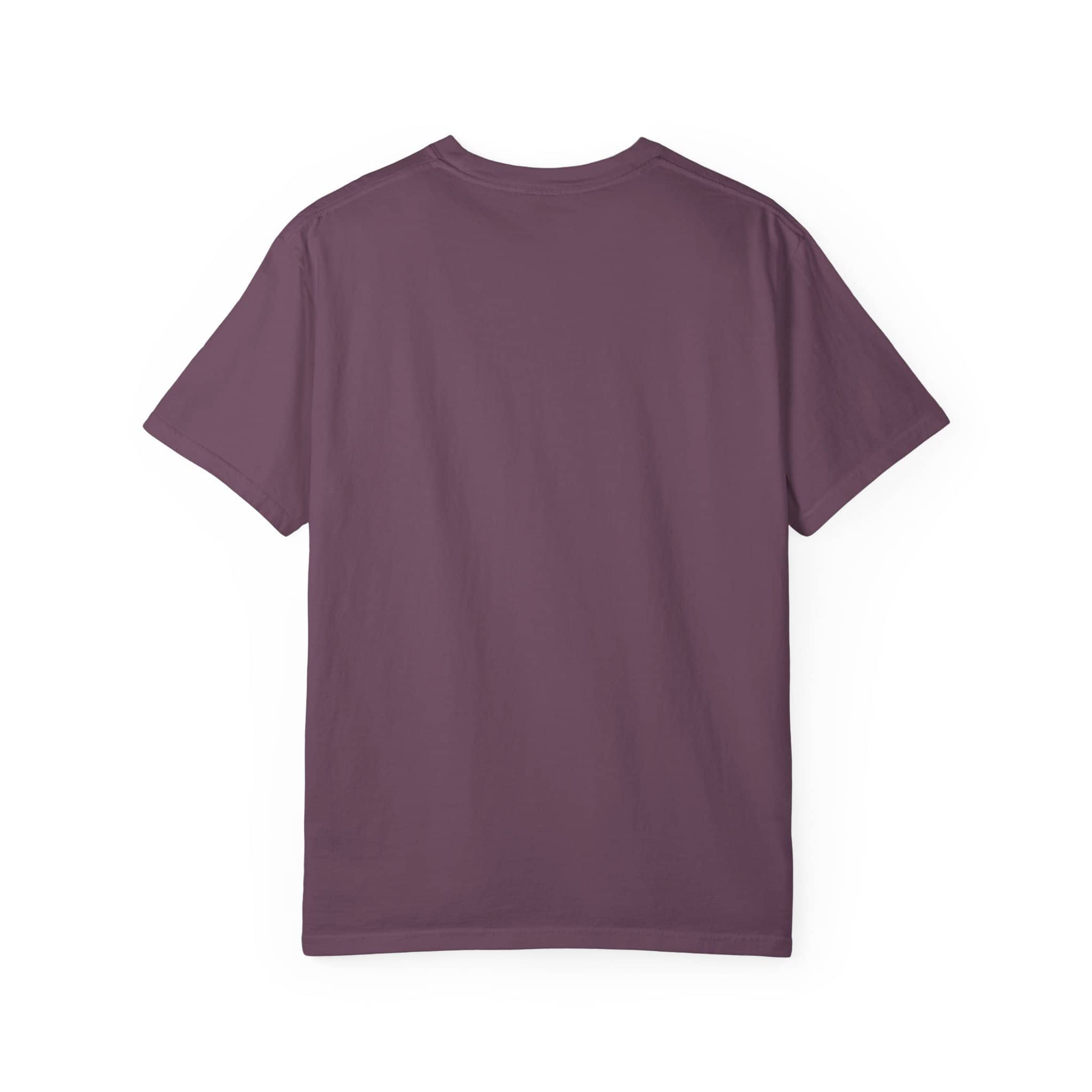 Plain purple Roxberry TEE T-shirt on white background.