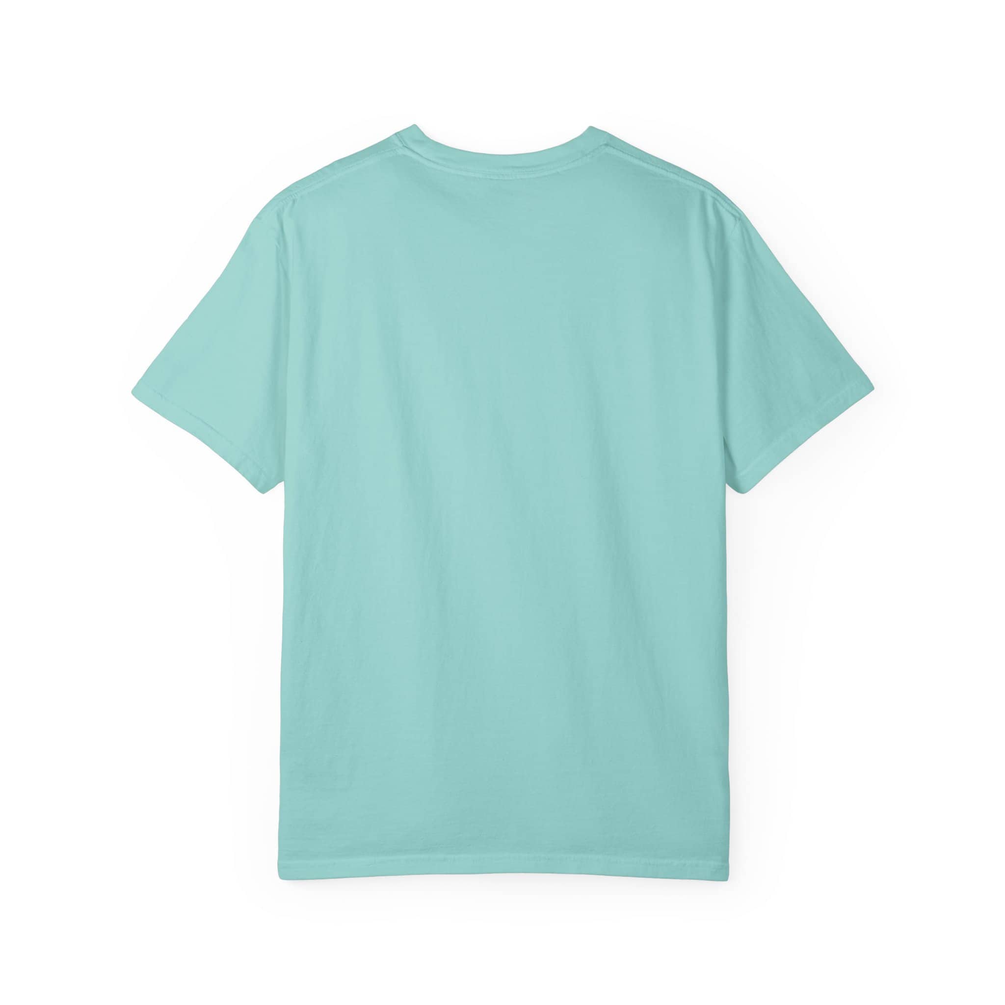 Mint-colored T-shirt with Pineapple Burst design from Michigrown.