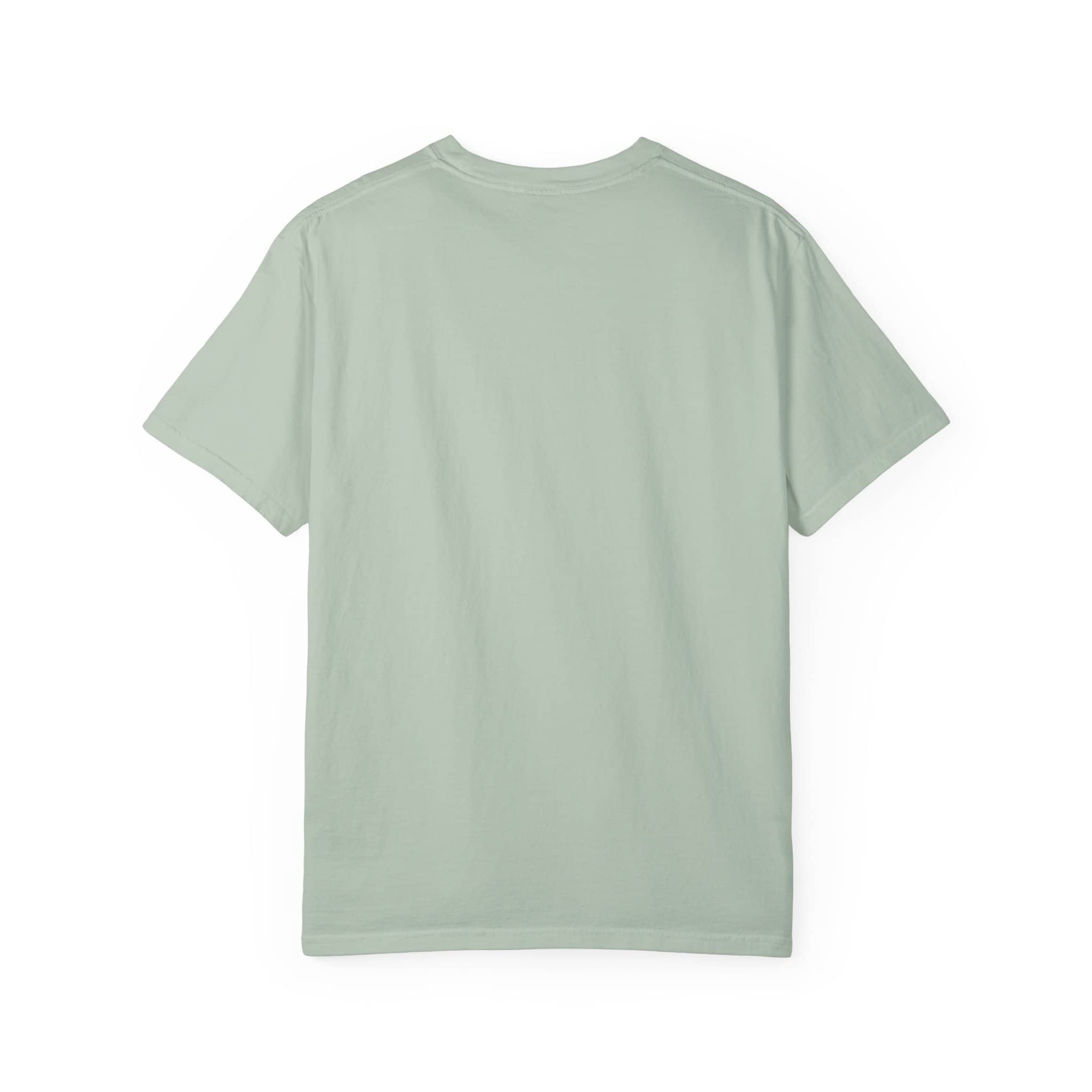 Simple light green T-shirt on a white background.