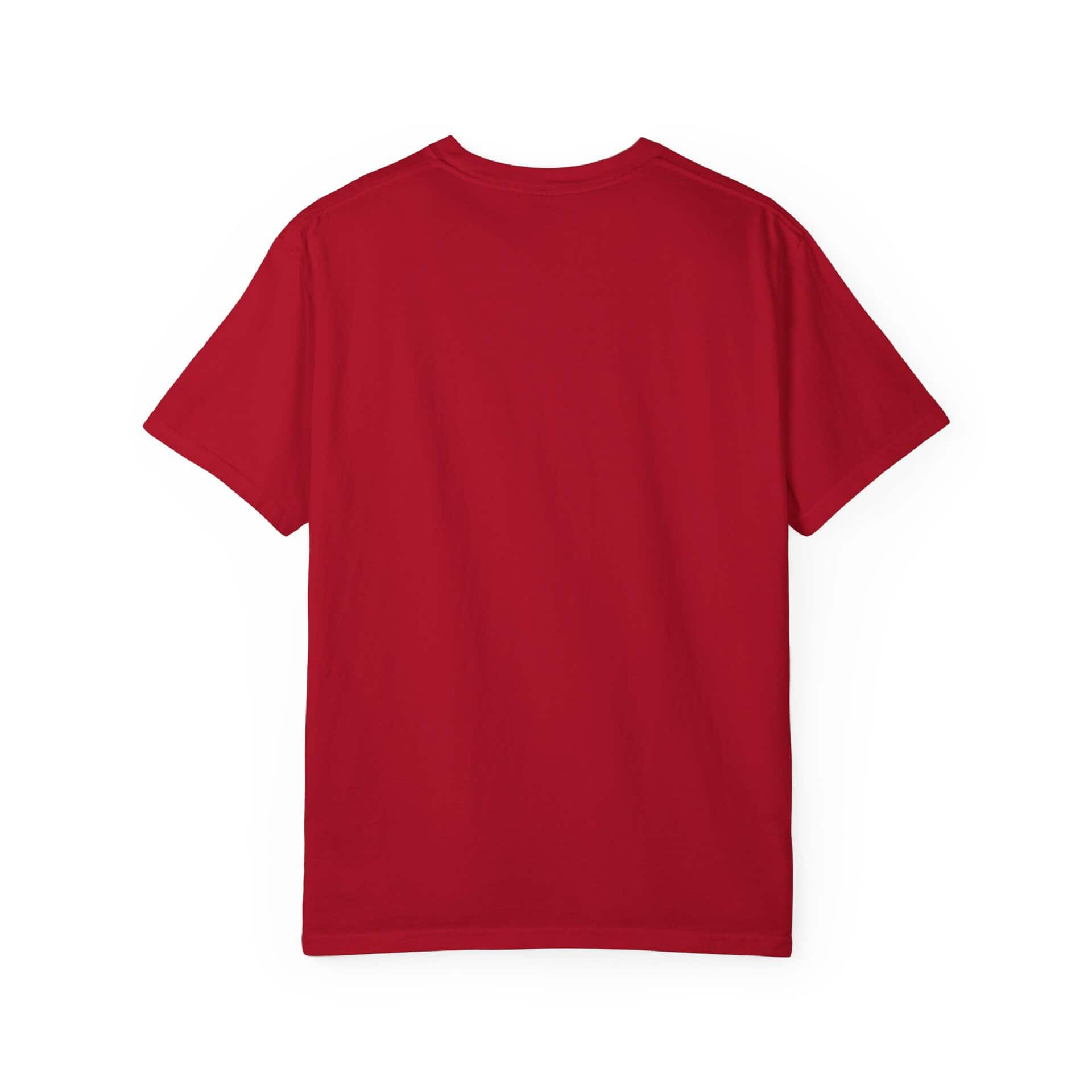 Red Bolo Runtz T-shirt with simple design, front view, plain background.