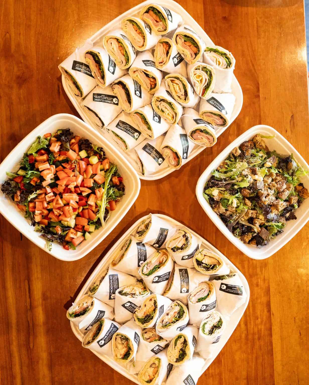Delicious sushi wraps with fresh ingredients, perfect for a healthy meal at Mudpenny.