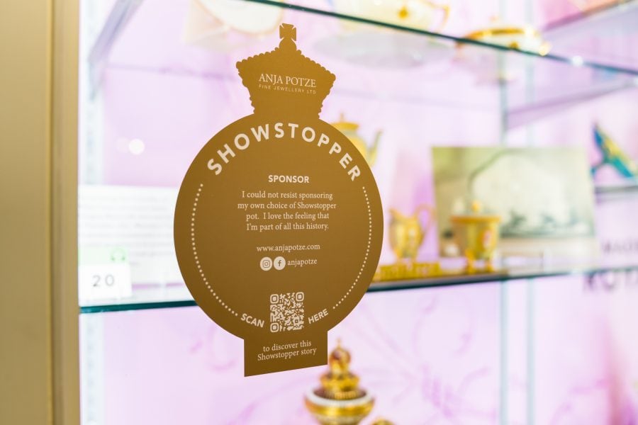 Showstopper Trail sponsor label