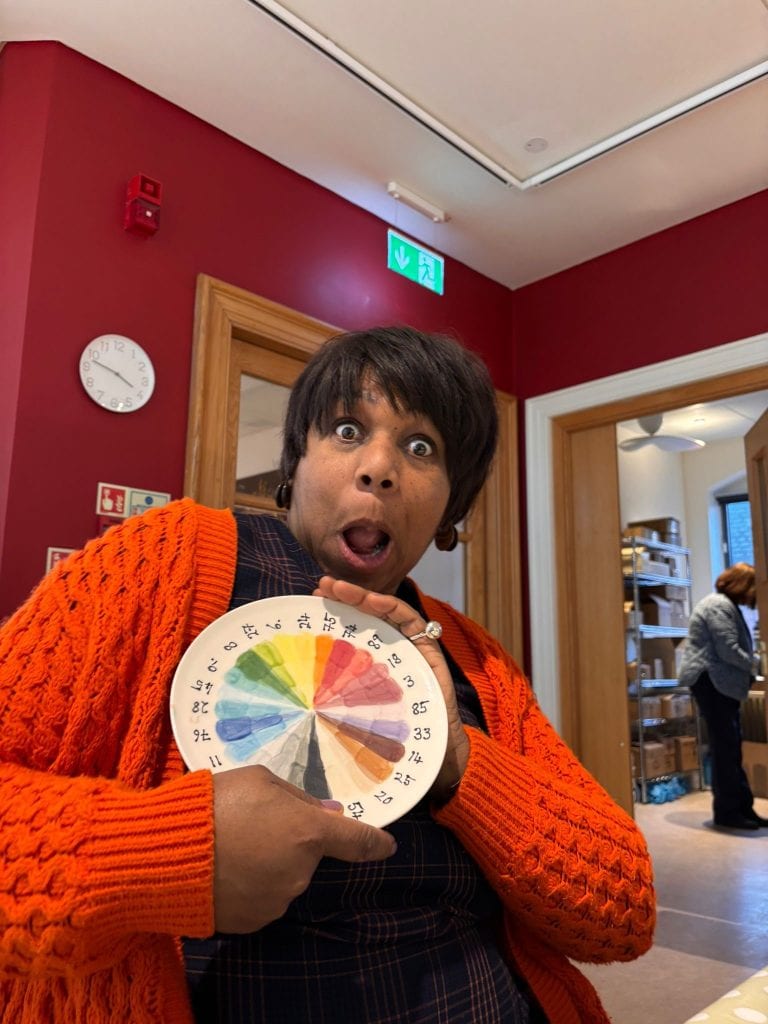 Corporate wellbeing day - pottery painting