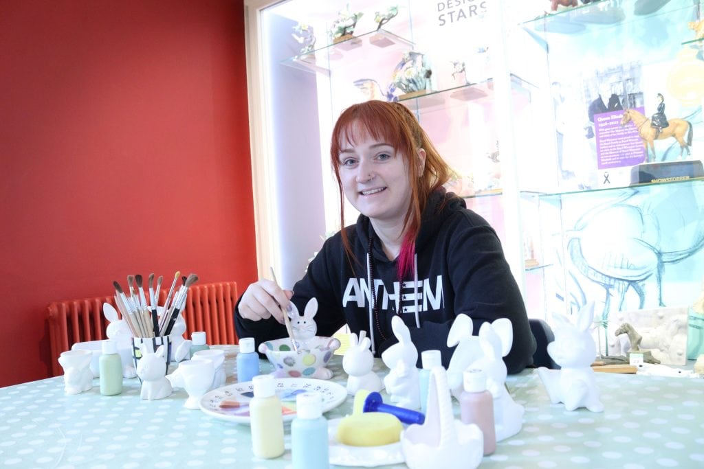 Friendly staff are on hand to inspire your Day of the Dead or Halloween designs