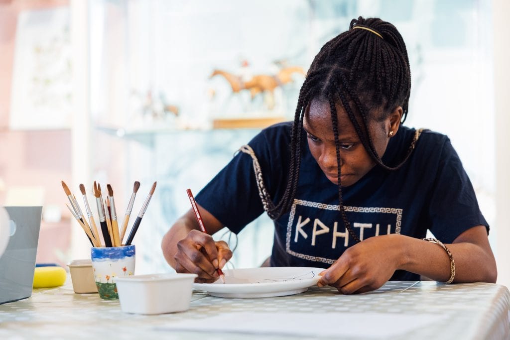 Paint your own plate