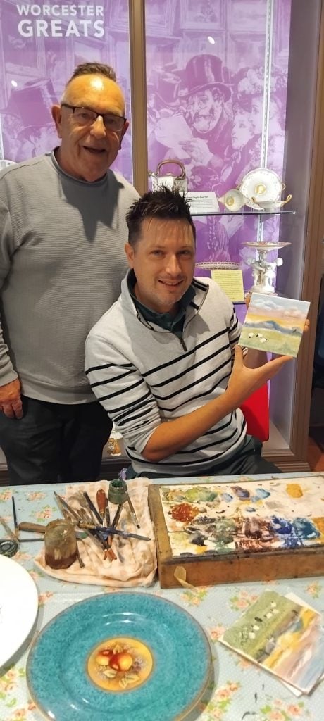 Be a Royal Worcester artist workshop