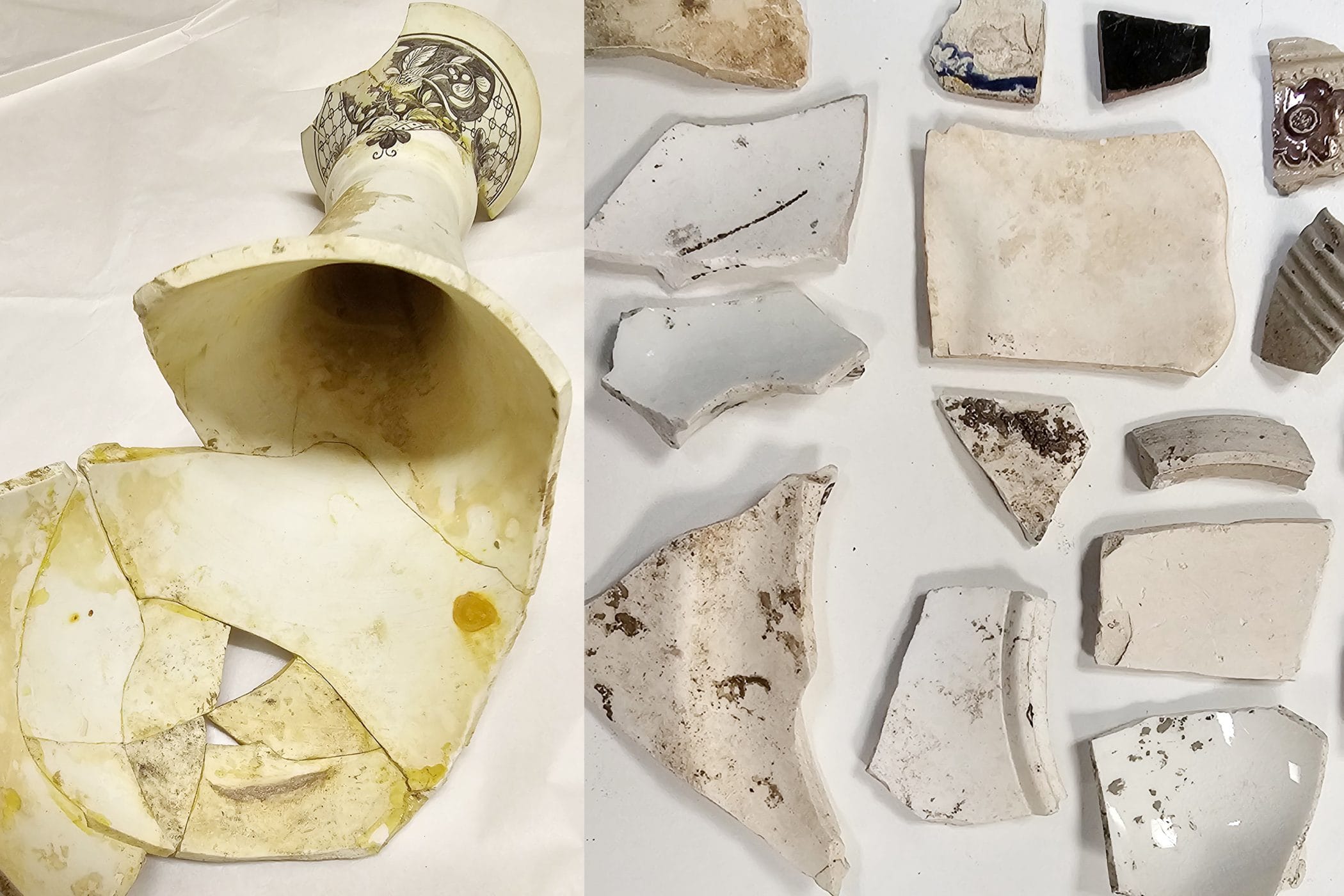 Broken Ware pieces