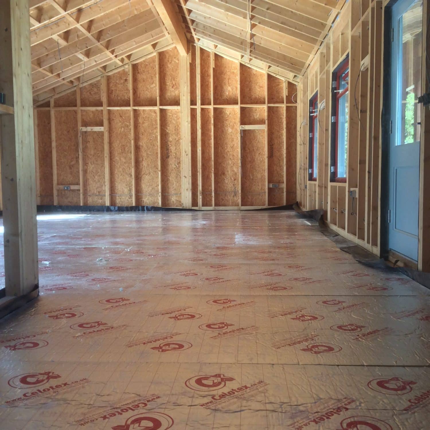 Insulation for underfloor heating