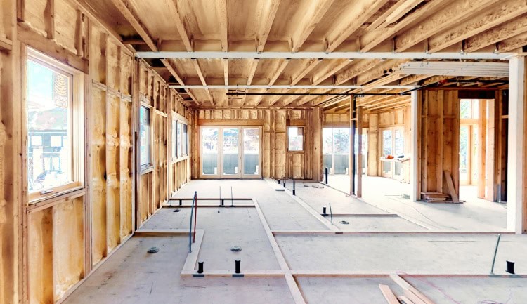 3d render of new construction