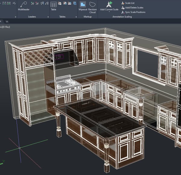 autocad rendering