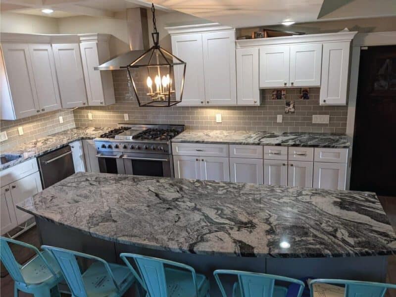 Elegant Granite Kitchen Countertop